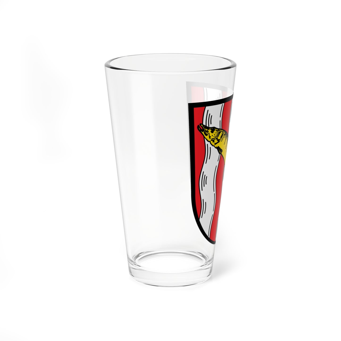 DEU Baunach COA (Germany) (Coat of Arms) Pint Glass 16oz