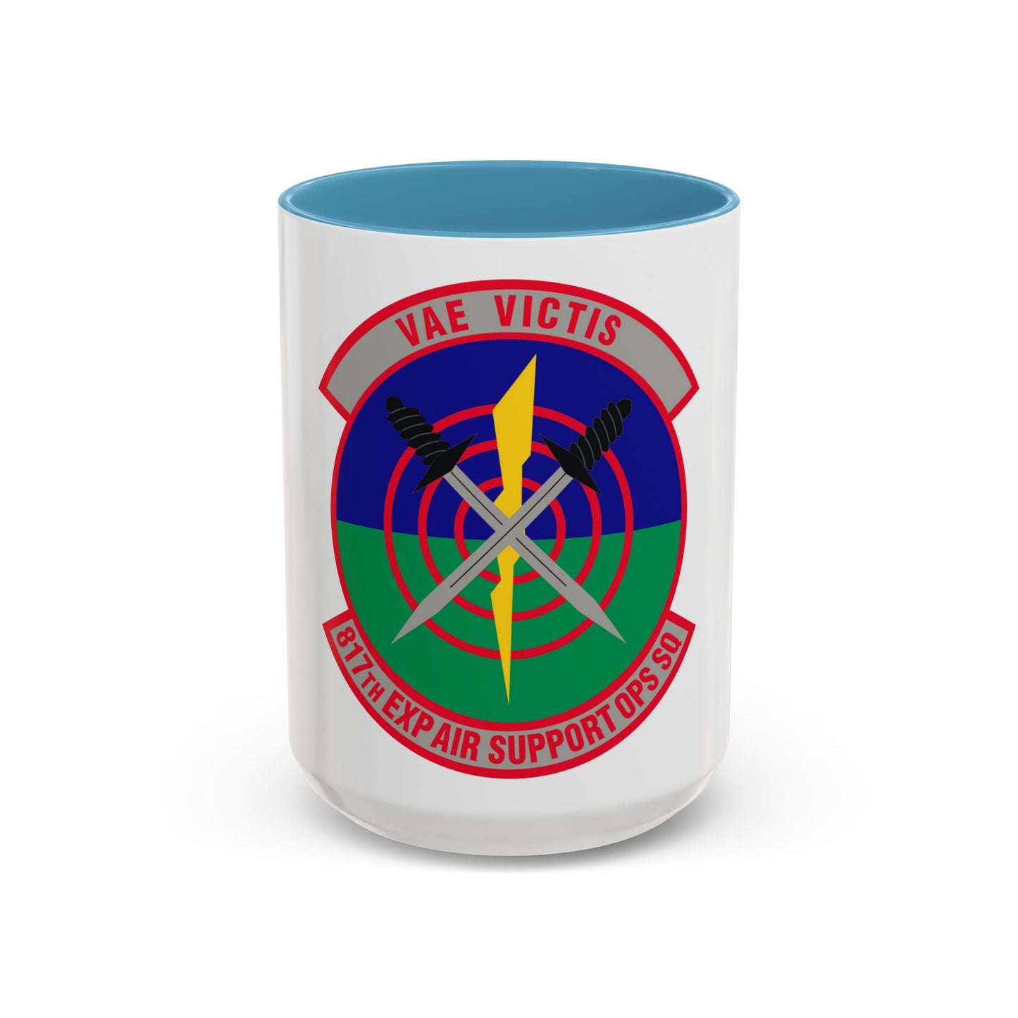 817th Expeditionary Air Support Operations Squadron (U.S. Air Force) Accent Coffee Mug