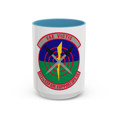817th Expeditionary Air Support Operations Squadron (U.S. Air Force) Accent Coffee Mug