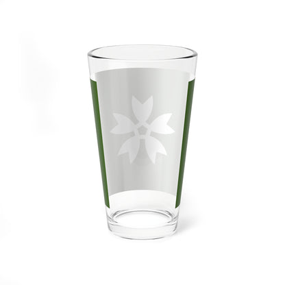 Flag of Iwakuni Yamaguchi (Japan) Pint Glass 16oz
