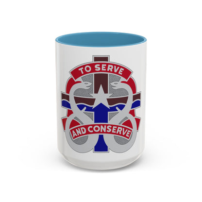 18 Field Hospital (U.S. Army) Accent Coffee Mug
