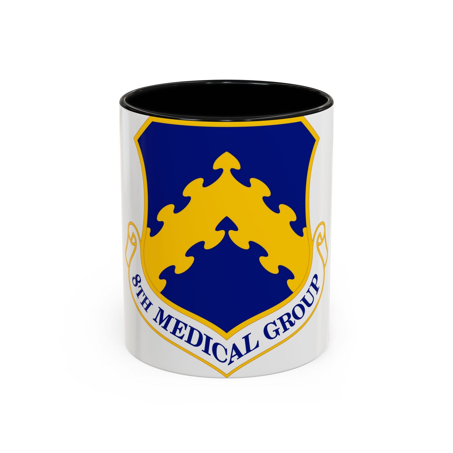 8 Medical Group PACAF (U.S. Air Force) Accent Coffee Mug