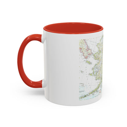 USA - Alaska (1959) (Map) Accent Coffee Mug