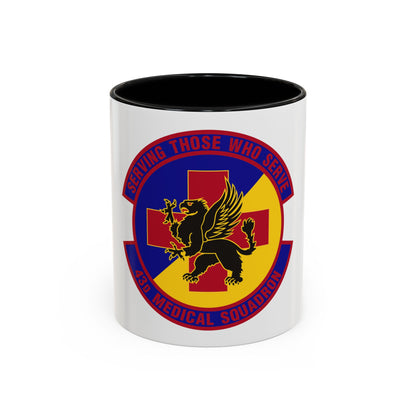 43d Medical Squadron (U.S. Air Force) Accent Coffee Mug