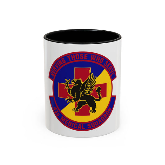43d Medical Squadron (U.S. Air Force) Accent Coffee Mug