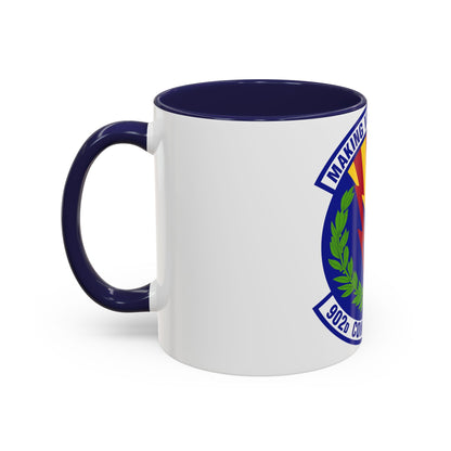 902d Comptroller Squadron (U.S. Air Force) Accent Coffee Mug