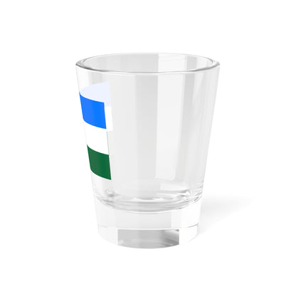 Flag of Rovigo Italy - Shot Glass 1.5oz