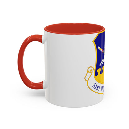 51st Medical Group (U.S. Air Force) Accent Coffee Mug