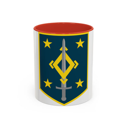 4th Maneuver Enhancement Brigade (U.S. Army) Accent Coffee Mug