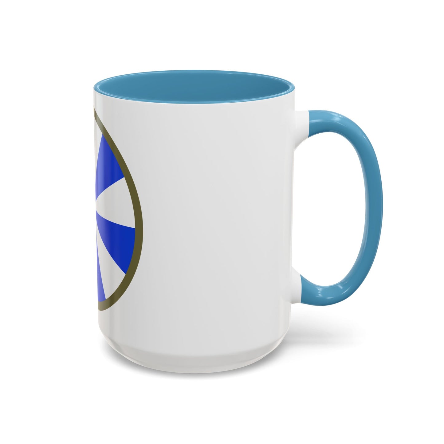 US 11th Infantry Division (U.S. Army) Accent Coffee Mug