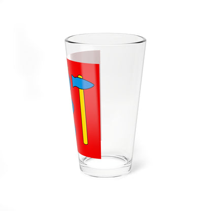 CHE Schmitten FR Flag (Switzerland) Pint Glass 16oz