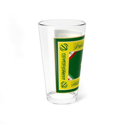 Flag of the Islamic Revolution Committees (Iran) Pint Glass 16oz