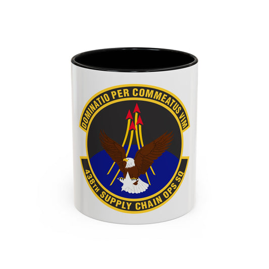438th Supply Chain Operations Squadron (U.S. Air Force) Accent Coffee Mug