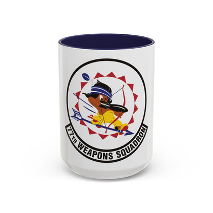 77th Weapons Squadron (U.S. Air Force) Accent Coffee Mug