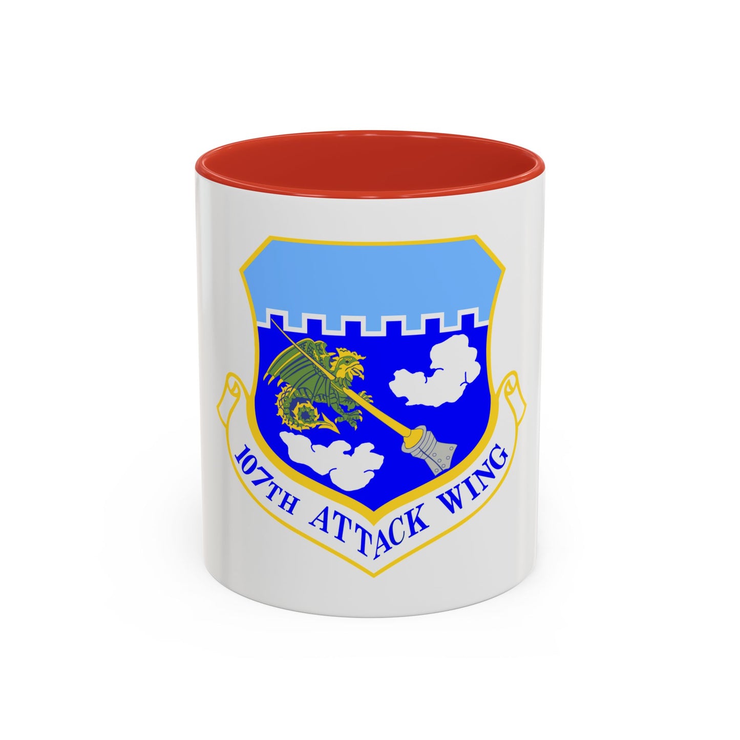107th Attack Wing (U.S. Air Force) Accent Coffee Mug