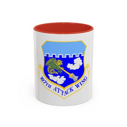 107th Attack Wing (U.S. Air Force) Accent Coffee Mug