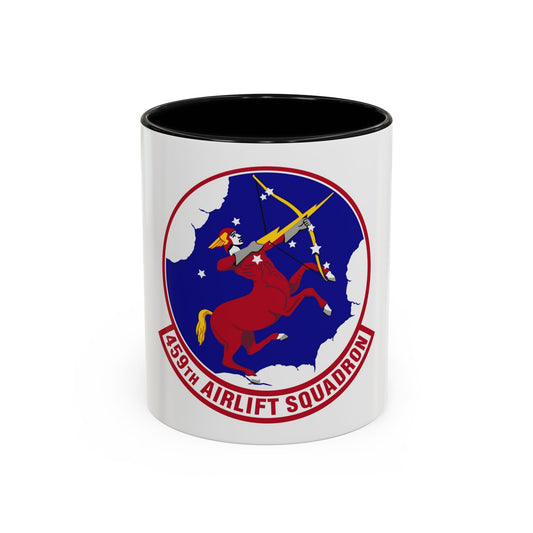 459th Airlift Squadron (U.S. Air Force) Accent Coffee Mug