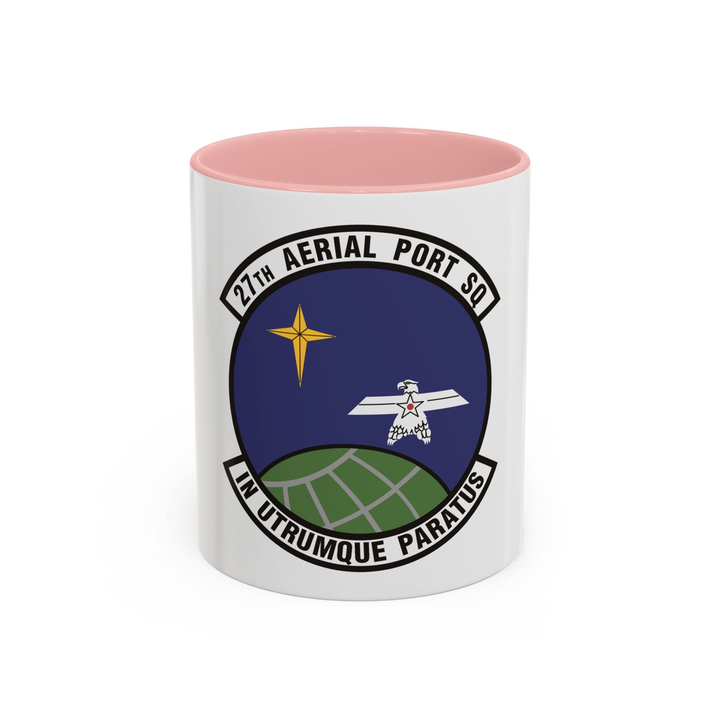 27th Aerial Port Squadron (U.S. Air Force) Accent Coffee Mug