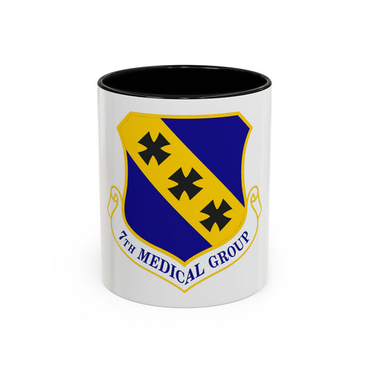 7th Medical Group (U.S. Air Force) Accent Coffee Mug