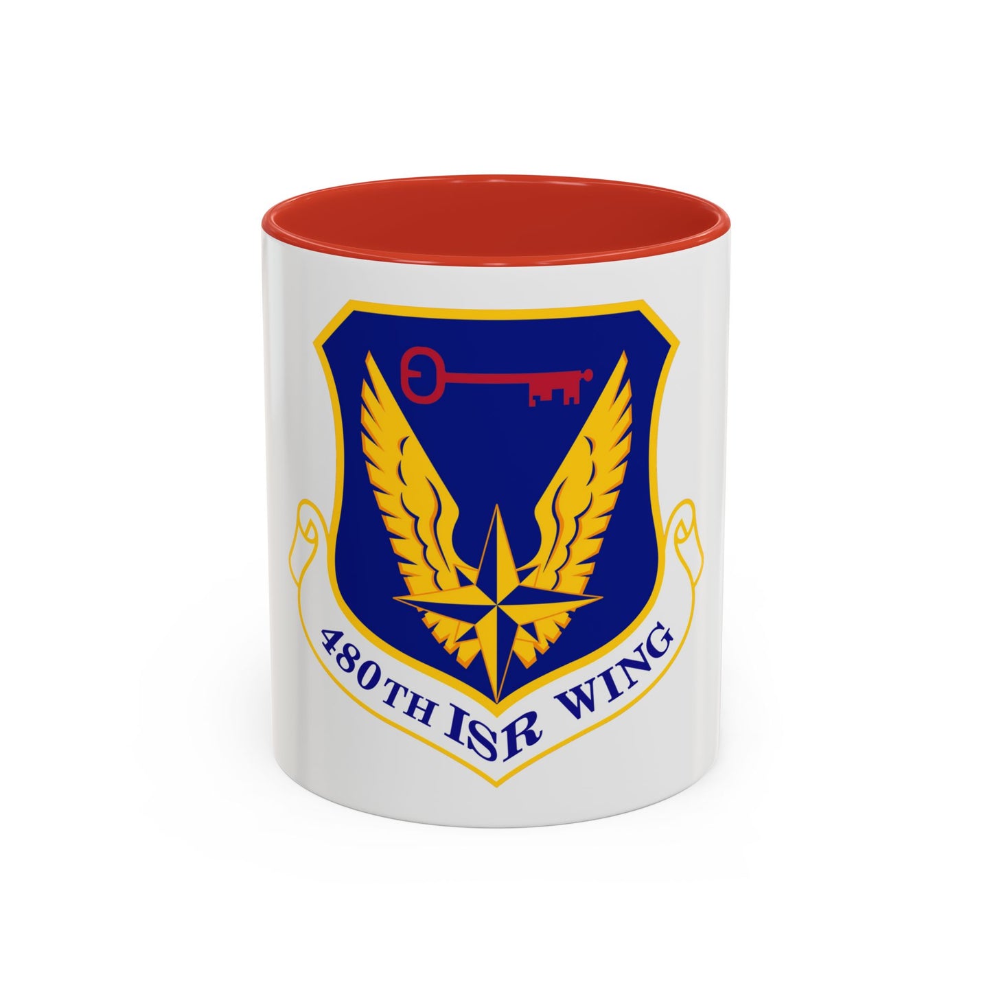 480 Intelligence Surveillance and Reconnaissance Wing ACC (U.S. Air Force) Accent Coffee Mug
