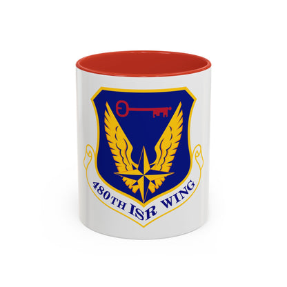480 Intelligence Surveillance and Reconnaissance Wing ACC (U.S. Air Force) Accent Coffee Mug