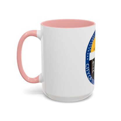 Seal of Tulsa Oklahoma - Accent Coffee Mug