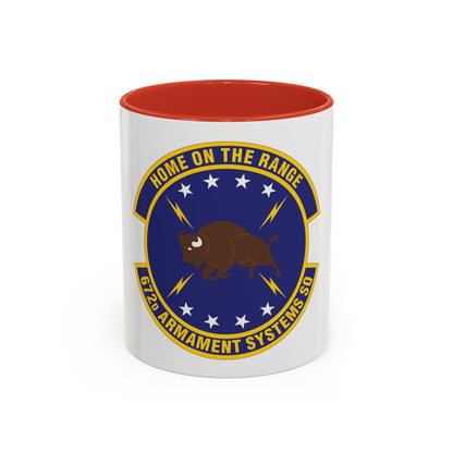 672d Armament Systems Squadron (U.S. Air Force) Accent Coffee Mug