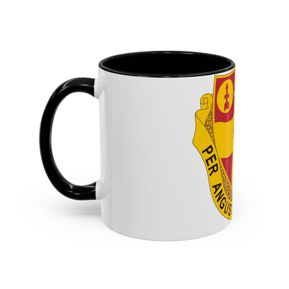 218th Field Artillery Regiment (U.S. Army) Accent Coffee Mug