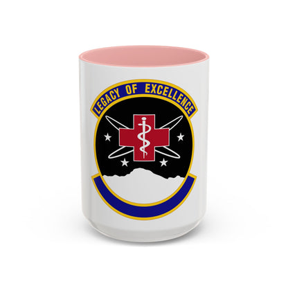 21 Healthcare Operations Squadron USSF (U.S. Air Force) Accent Coffee Mug