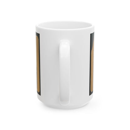 Damage To Exterior Wall Of Fort Sumter From Bombardment, Charleston, South Carolina (U.S. Civil War) White Coffee Mug
