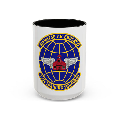 733 Training Squadron AFRC (U.S. Air Force) Accent Coffee Mug