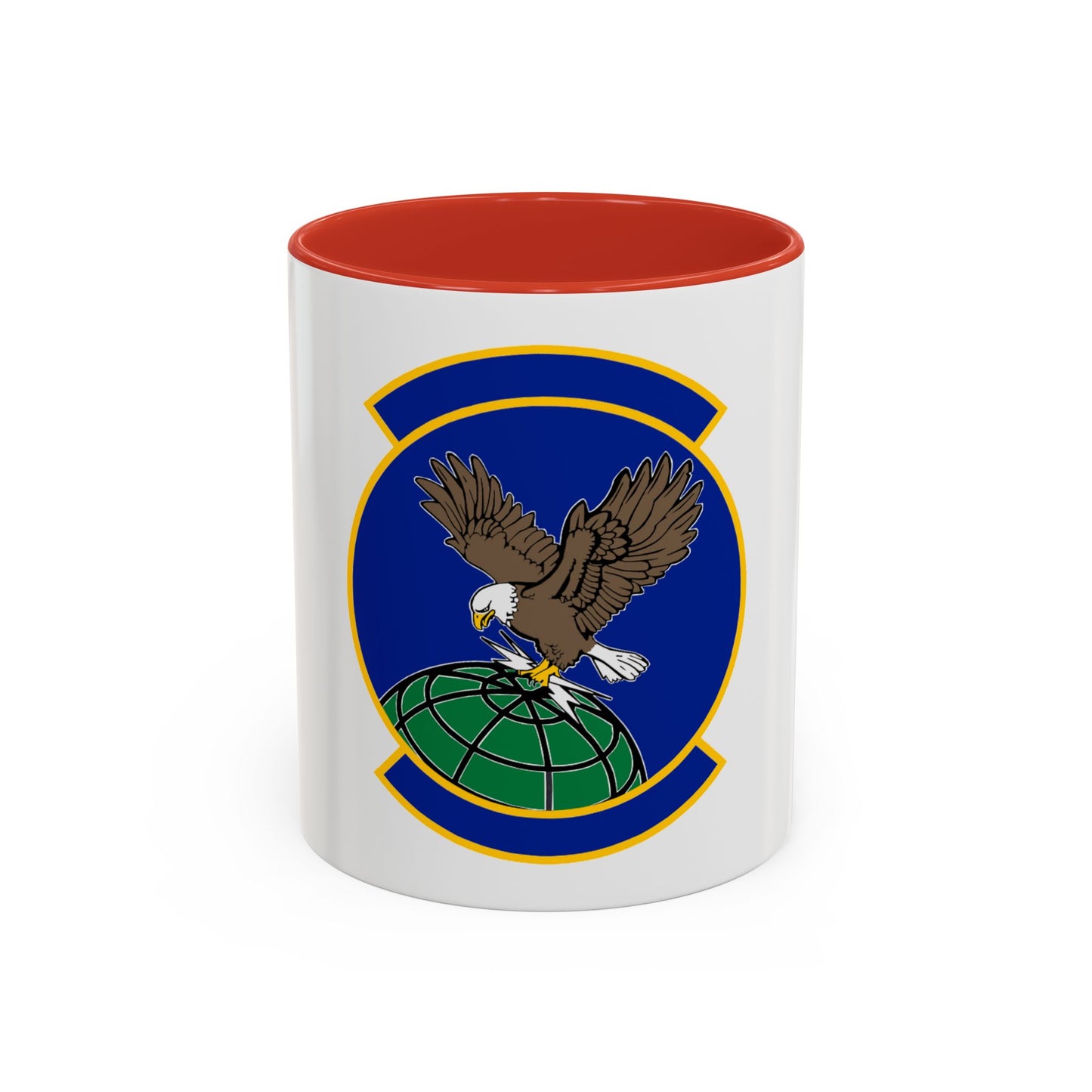 100 Aircraft Maintenance Squadron USAFE (U.S. Air Force) Accent Coffee Mug