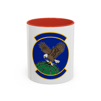 100 Aircraft Maintenance Squadron USAFE (U.S. Air Force) Accent Coffee Mug