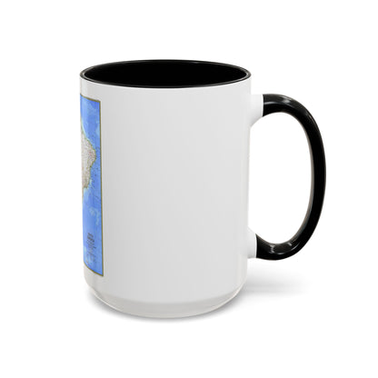 South America (1972) (Map) Accent Coffee Mug