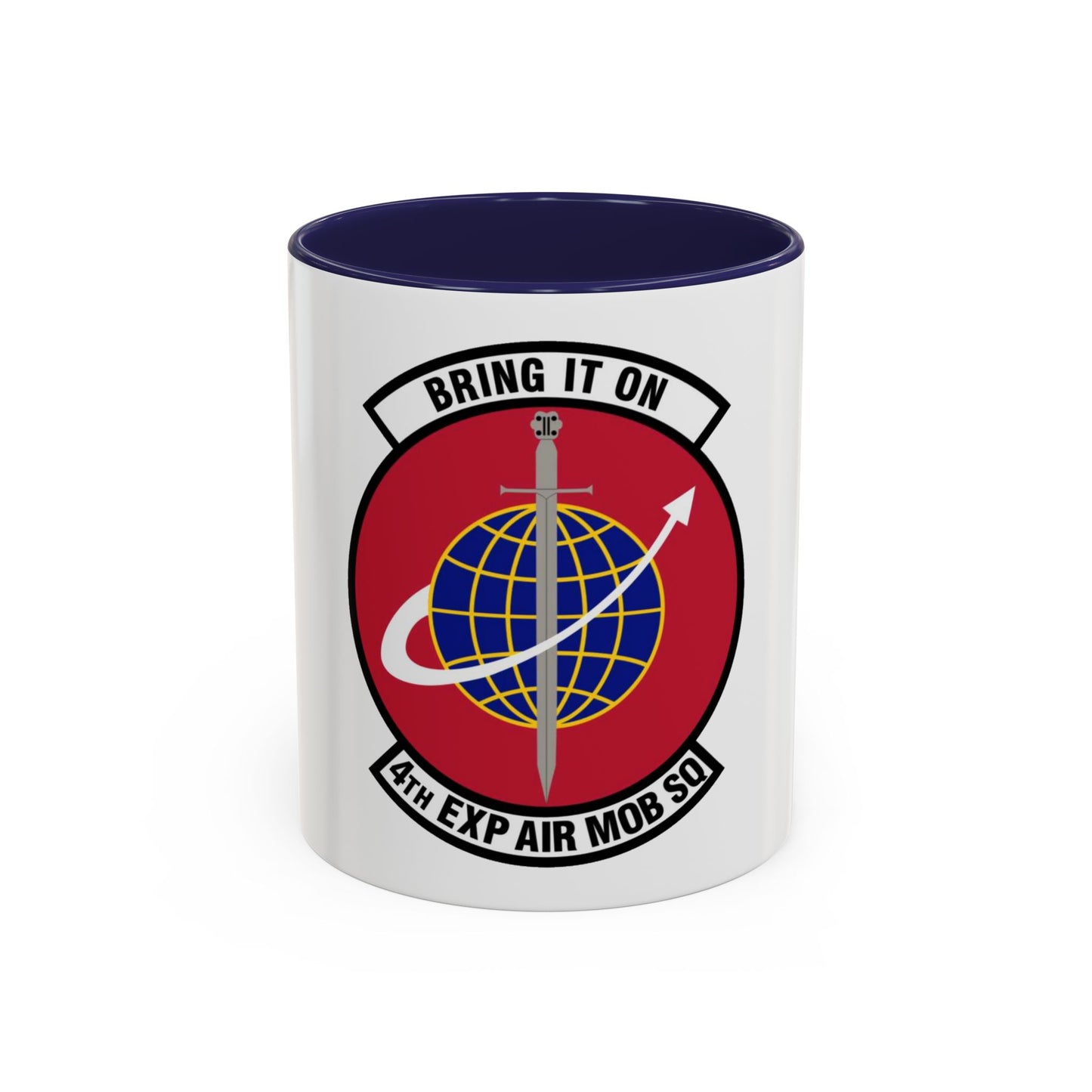 4th Expeditionary Air Mobility Squadron (U.S. Air Force) Accent Coffee Mug