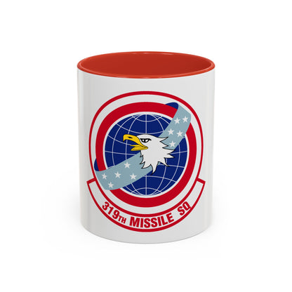 319 Missile Squadron AFGSC (U.S. Air Force) Accent Coffee Mug