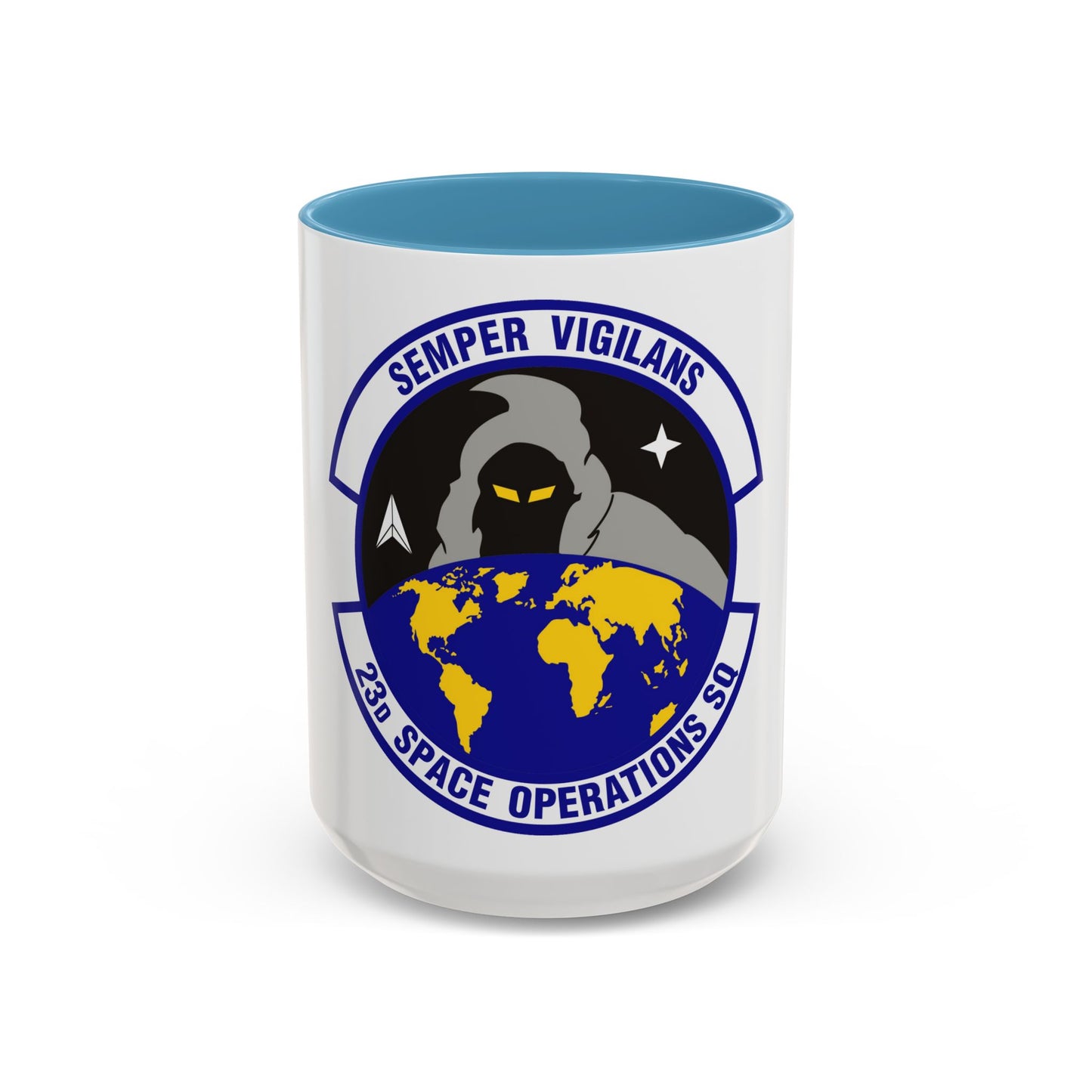 23d Space Operations Squadron (U.S. Air Force) Accent Coffee Mug