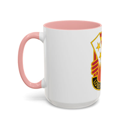 12 Signal Group (U.S. Army) Accent Coffee Mug