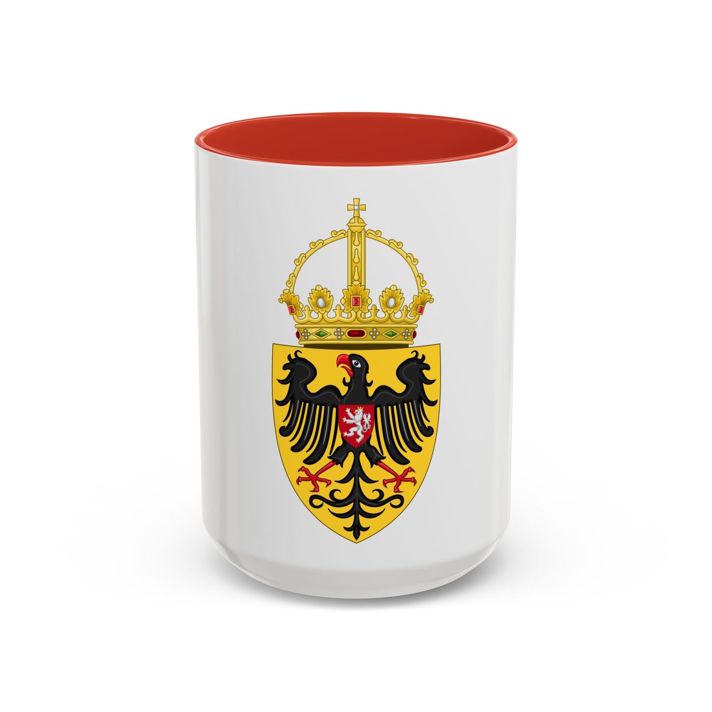 Coat of arms of Charles IV, Holy Roman Emperor - Accent Coffee Mug