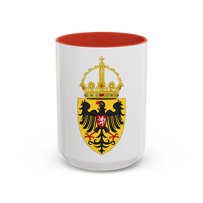 Coat of arms of Charles IV, Holy Roman Emperor - Accent Coffee Mug