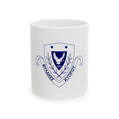 Cyprus Prisons Department - White Coffee Mug