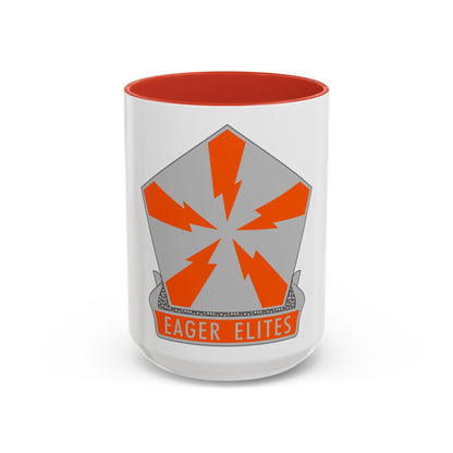 22 Signal Brigade 2 (U.S. Army) Accent Coffee Mug