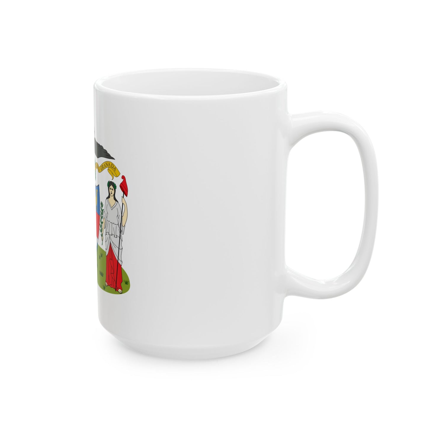 Coat of arms of New Granada (proposal) - White Coffee Mug