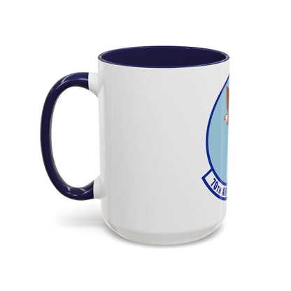 70 Air Refueling Squadron AFRC (U.S. Air Force) Accent Coffee Mug