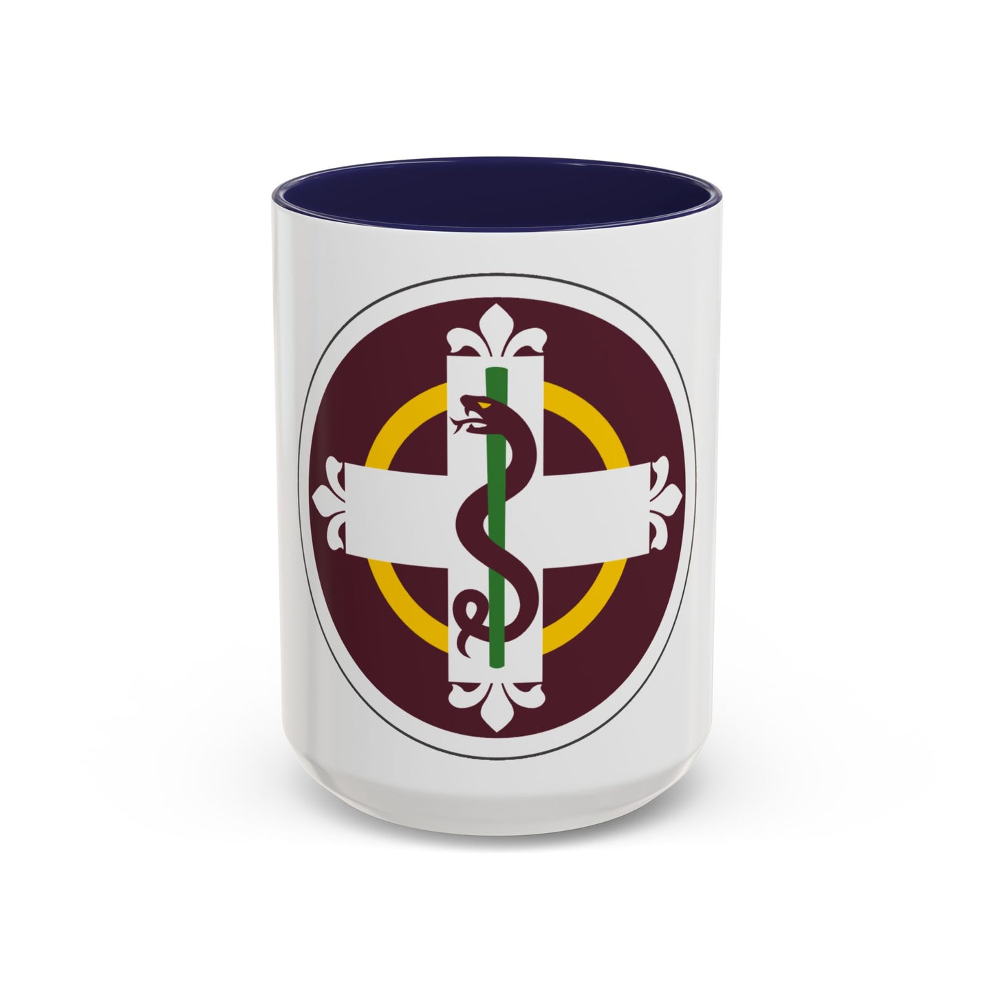 338 Medical Brigade (U.S. Army) Accent Coffee Mug
