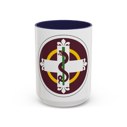 338 Medical Brigade (U.S. Army) Accent Coffee Mug