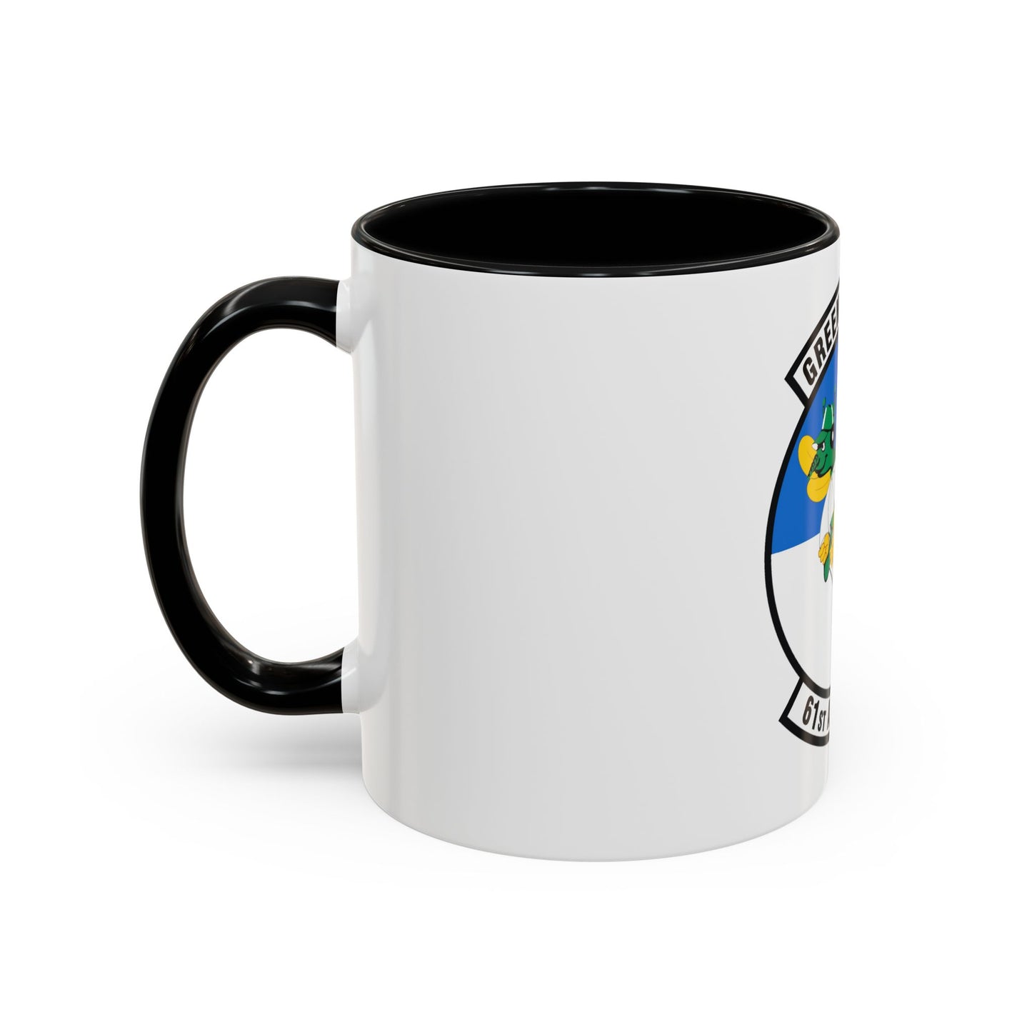 61st Airlift Squadron (U.S. Air Force) Accent Coffee Mug