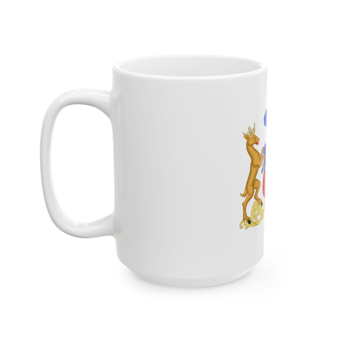 Coat of Arms of Chile (1834-1920) - White Coffee Mug