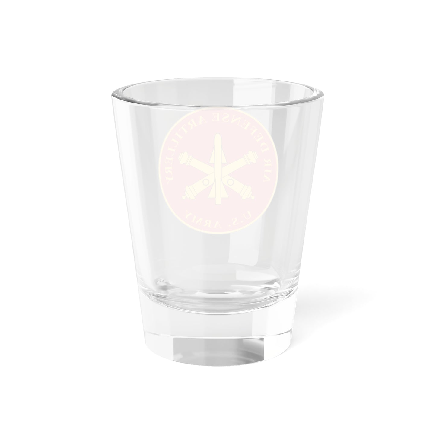 USAADAPLAQUE Air Defense Artillery Branch (U.S. Army) Shot Glass 1.5oz