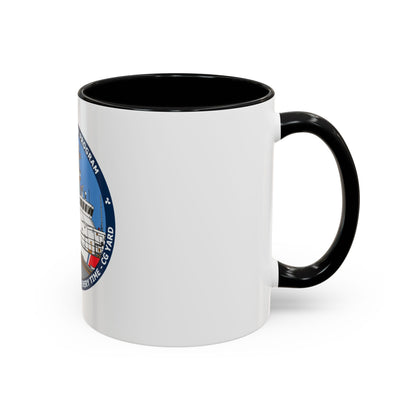 USCG Patrol Boat PBPL Bow to Stern Program (U.S. Coast Guard) Accent Coffee Mug
